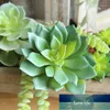 装飾的な花の花輪のマルチポイントスノーロータスグリーンシミュレーションホーム装飾の結婚式の植物の壁人工花1工場価格の専門のデザイン品質