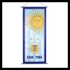 Dekoratif Nesneler Figürinler Avrupa Euro Kupası Dize Bayrak Banner Bunting 24 Ülke Ekipler Kulübü 90 * 37 cm Rusya İspanya İngiltere Almanya Fran