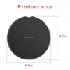 10W Fast Wireless Charger for iPhone 11 12 13 Pro XS Max XR x 8プラスUSB Qi充電パッドSamsung S10 S9 S8 S7 Edge Note 10小売箱付き10