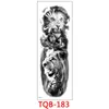 Tymczasowy tatuaż Bady Art Sticker Pełna Ramię Wodoodporne Tatuaże Totem Geometryczny Duży Rękaw Tatuaż Fałszywy Tatto dla mężczyzn i kobiet