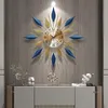 Relógios de parede Criativo Minimalista Minimalista Moda Relógio Decoração Decoração Quarto Nórdico Luz Luxo