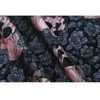 145cm width France Imported Rose Metallic Jacquard Brocade Fabric,3D jacquard yarn dyed fabric for Womens Coat Dress Skirt 210702