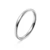 Simple Design Titanium Steel Soild Color Gold Silver Black Women Femal Brideal Bridesmaid Ring Wedding Jewelry Wife Girlfriend Gift Wholesale Price No Fade Colour