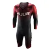 Racing Sets Black Huub Long Sleeve Skinsuit Wattbike Men Aero Cycling Jersey Summer Ropa Ciclismo Mtb Bike Jumpsuit Triathlon Suit Hombre