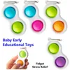 Fidget oyuncaklar duyusal renkli basit gamalı anahtarlık itme kabarcık sıkmak topları anahtarlık unicorn kelebek kabarcıklar unzip sürpriz figet oyuncak toptan stokta