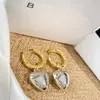 Adita Studs de contre-qualité les plus hautes marques de créateurs de créateurs boucles d'oreilles de mode Fashion Gold plaquées d'oreille de luxe Advanced Exquis Gift7679048