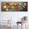 Kitchen Decoration Wall Poster Art Various Seasonings Print On Canvas Painting Prints And Posters Home Decor No Frame