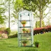 기타 정원 용품 2/3/4/5 계층 작은 온실 야외 식물 성장 그린 하우스 PVC 커버 투명