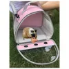 Housses de siège de voiture pour chien 1 pièces sac de transport pour petits animaux Portable cochon d'inde Hamster Cage oiseau écureuil avec maille respirante