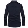 Men CLOTHES AUTUMN Shirts 4XL 5XL 6XL Casual Men's Cotton LONG Sleeve Dress Camisa Hombre COLORS Blouse Vestido