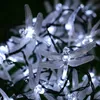 HONANA DX-334 20 LED Dragonfly Kleurrijke String Lights Solar Powered Night Light Garden Home Decor - Blauw