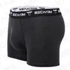 Caleçon Becharm Hommes Culottes Boxers Shorts Solide Noir Grande Taille Ensemble Hommes Mâle Mémoires Boxer Homme Sexy Vêtements Court Homme