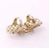 Fashion Punk Full Rhinestone Crystal Scroll Joint Knuckle Finger Ring