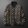 Högkvalitativ Herrmantel Great Designer O-Neck Collar Classic Dots Male Ytterkläder Coat Stor Storlek Kläder 4XL 5XL 2762 Jackor