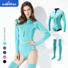 costume da bagno in neoprene manica lunga