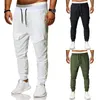 Erkekler Rahat Spor Sıska Uzun Pantolon Slim Fit Pantolon Joggers Spor Salonu Sweatpants Giysi Tam Boy Erkek