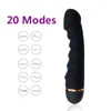 2021 Novo Clitoral Estimulador Adulto Sexo Brinquedos para Mulher e Casais 20 Modos Silicone Dildo Realista Penis Forte Motor G-Spot Massager Feminino Masturbator Vibrador