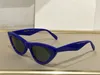 Sonnenbrille für Männer und Frauen Sommerstil Anti-Ultraviolette Retro-Schild-Linsenplatte Invisible Rahmen Mode Brille zufällig 40019