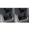 Boîte de rangement de siège arrière de voiture en Fiber de carbone, garniture autocollante pour Chevrolet Camaro 16 + accessoires d'intérieur