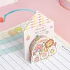 Christmas Decorations Hand-painted Cartoon Colorful Washi Tape DIY Scrapbook Lace Sticker