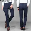Moda Erkek Rahat Pantolon Yüksek Kalite Marka İş Erkek Giyim Busniness Pamuk Resmi Pantolon Erkekler Artı Boyutu 210608