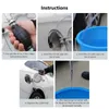 Manual Gas Oil Pump Car Fuel Hand Suction Pipe ing Durable For Liquid Petrol Tuning Gasoline motorcycle