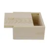 Natural Wood Storage Boxes for Candy Jewelry Durable Handmade Soap Case Container with Lid