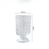 Vasos Francês Criativo Cristal Vaso Vaso Decoração de Água Arranjo De Flores Garrafa De Jantar Da Mesa De Visitas Decorações