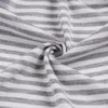 Camicette da donna Camicie Donna Maternità Allattamento al seno Magliette per allattamento Camicia a maniche lunghe Stampa a righe Abiti casual Blusas