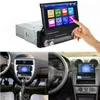 Un din Autoradio MP5 lecteur GPS Navigation multimédia voiture audio stéréo Bluetooth 7 "HD Autoradio rétractable AUX-IN /FM