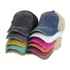 11 color Ponytail Hat Washed Cotton Snapback Caps Messy Bun Summer Sun Visor Gorra de béisbol al aire libre Party hat Party Supplies T2I52099