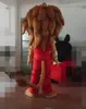 Stage Performance Long Tail Lion Mascot Costume Halloween Christmas Cartoon Character Outfits Suit Advertising Leaflets Clothings Carnival Unisex Adults Outfit