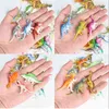 39 Uds Mini dinosaurio modelo educativo para niños pequeñas figuras de animales de simulación juguetes para niños al por mayor