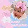 Acessórios para o cabelo Bandas de cabeça personalizadas para meninas Bowknot Solid Hat Salty Floral Baby 3pc Elastichair infantil infantil