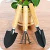 3 pièces / ensemble nouveaux outils de jardinage créatifs trois pièces mini outils de jardin petite pelle râteau pelle potte qylnqP bdenet RRA5939