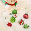 Valery Madelyn 35 Stück 5 cm Weihnachtskugeln, mehrfarbig, hängende Weihnachtsbaumanhänger, Navidad-Dekoration für Zuhause, Jahr 211109