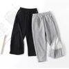 Frühlingsherbst Neue Ankunft 2 3 4-10 Jahre Kinder Kleidung Kausale elastische lange Hosen Sporthosen für Kinder Baby Jungen 210414