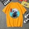 Мужские футболки, летняя футболка с японским аниме, мужские хлопковые топы с коротким рукавом Kawaii, футболки с рисунком каратэ, унисекс Har2878