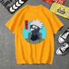 Homens camisetas Verão japonês anime t-shirt homens algodão manga curta kawaii tops desenhos animados karate gráfico camiseta unisex har2878