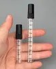 5ml 10ml Mini Perfume Atomizer Butelka Szklana Puste Kosmetyczne Butelki Sprayowe do opakowań Olejki eterycznej