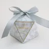 Gift Wrap 50pcs Kado Box Octagonal Exquisite Paper Wedding Bowknot European Creative Personality Candy Wholesale
