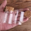 12 sztuk 60ml 47 * 60mm szklane butelki z korkowym Korekta Spice Pill Candy Słoiki Cukierki Fiolki DIY Craft Dla Ślubnych Giftgoods