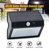 48 LED Solar Powered PIR Motion Sensor Light Outdoor Garder Security Flood Lamp