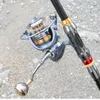Mulinello da pesca con bobina in metallo di alta qualità 17,8 kg Max Drag Carp Rapporto di trasmissione ad alta velocità Spinning