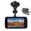 Samochód DVR Dash Camera Ruch Ruchy Ruch HD Night Vision 1080P Dual Obiektyw Przewrawienie obrazu Integracyjne Cam Samochody Części 1