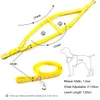 24pcs Pet Products Universal Practical Cat Dog Safety Adjustable Harness Leash Puppy Vest Puppy Chest Strap Seat-belt Travel 211006