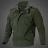 Erkek Ceketler Askeri Ordu Erkekler Nakış Pamuklu Yıkanmış Ceket Sonbahar Bahar Dış Giyim Artı Boyutu 6XL Uçuş Bombacı Taktik Kargo Giysileri