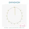 Enfashion Wheat Choker Necklace Women Statement Pine Nut Chain Necklaces Gold Color Boho Holiday Jewelry Collier Femme PM193002 X0707