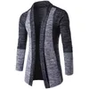 Bolubao varumärke-kläder våren cardigan manlig mode kvalitet bomull tröja män casual grå redwine mens tröja 210818