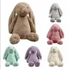 Wielkanocny Bunny 12 cali 30 CM Pluszowe Wypełnione Zabawki Kreatywne Doll Miękkie Długie Ucho Królik Zwierząt Dzieci Baby Walentynki Prezent Urodzinowy FY7485
